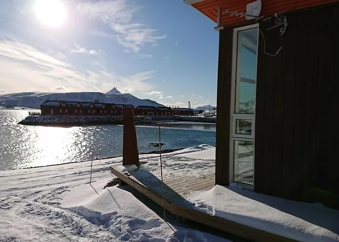 Деревянный коттедж Lofothytter Offersoya