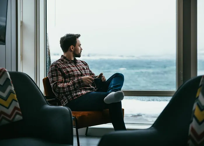 Деревянный коттедж Lofothytter